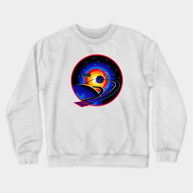 Official Insignia ISS Expedition 63 of April 2020 Crewneck Sweatshirt by StreeTee